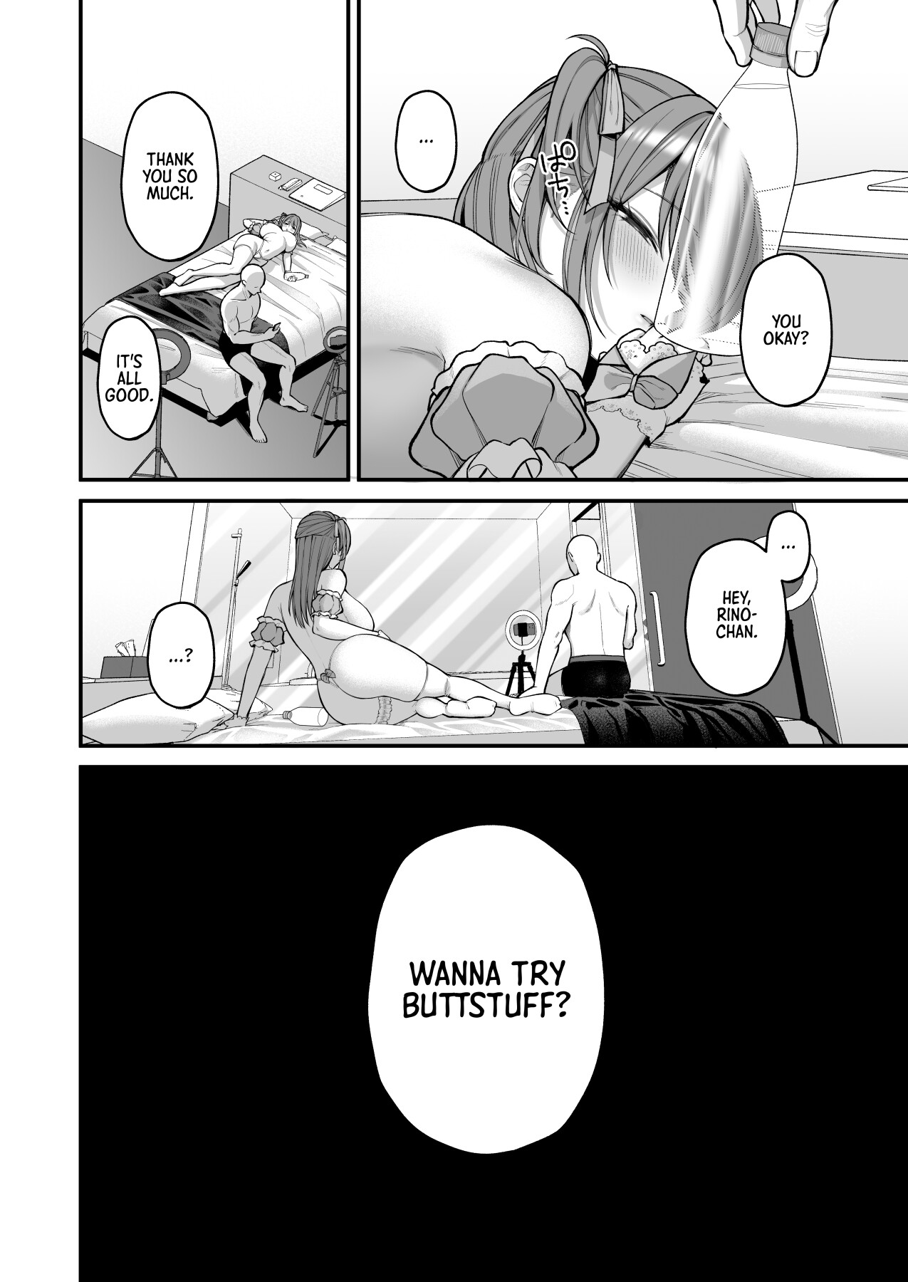 Hentai Manga Comic-An L-Cup College Chick's Porn Escapade with a Behemoth - Paizuri Time-Read-57